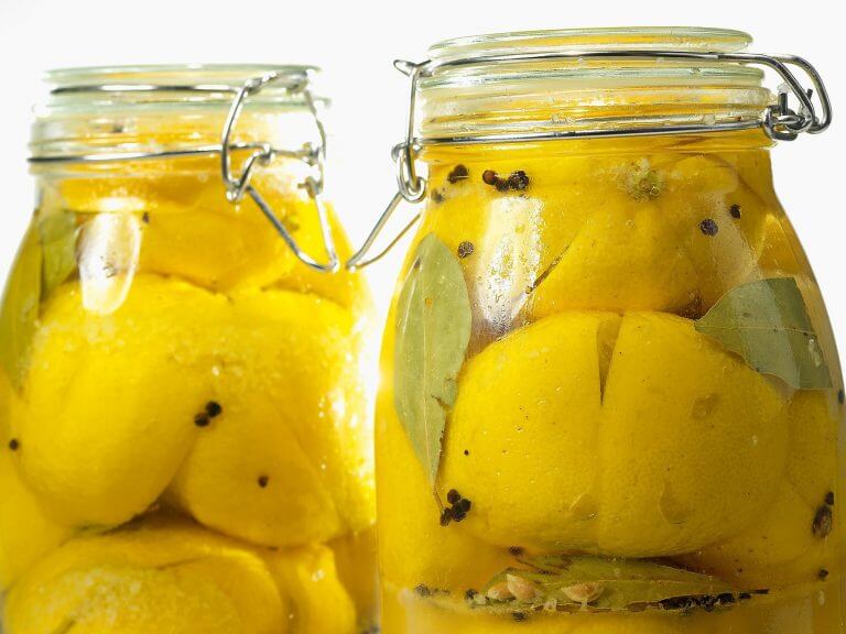 Соленые лимоны к гарниру