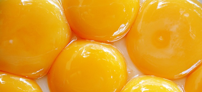 Желтки яиц